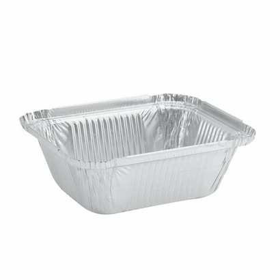 Прямоугольные алюминиевые формы - 490 мл, 10 шт.