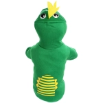 Кофта - толстовка с капюшоном для собак мелких пород «МОДНЫЙ БРО», динозаврик, размер М (44*30*26см) Ultramarine