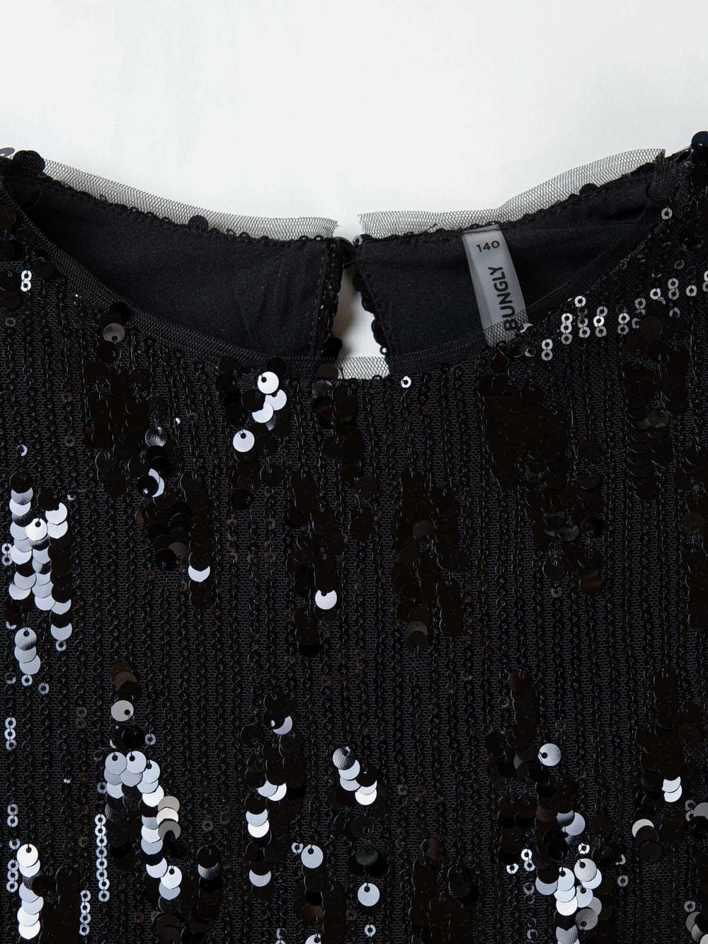 Платье с пайетками "Оникс" 7+