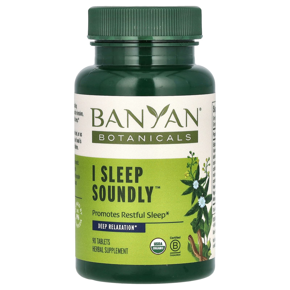 Banyan Botanicals, Я крепко сплю, 90 таблеток