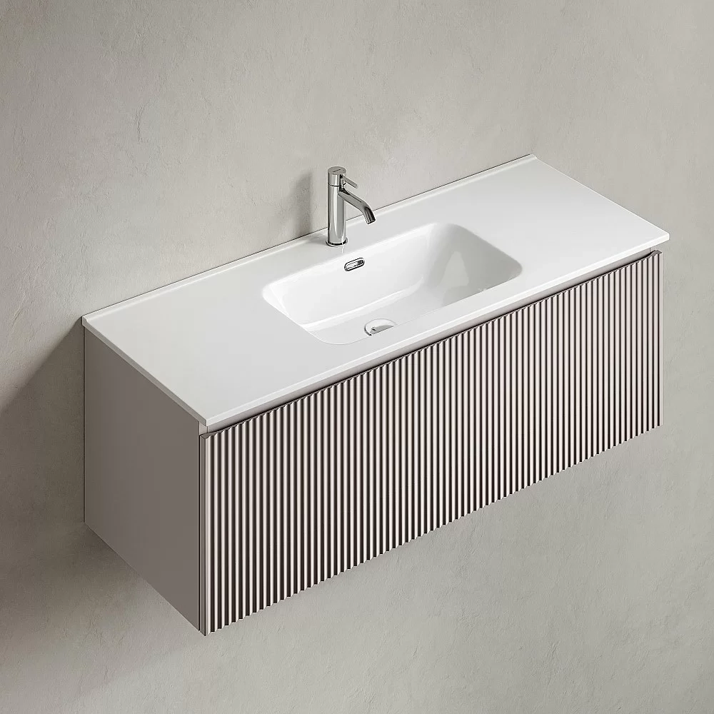Тумба с раковиной Sancos Snob R 1.0 SNR1.0120SM/CN7006 Doha Soft