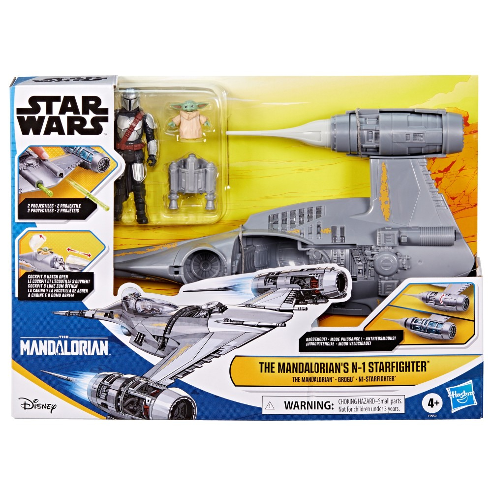 Игровой набор Hasbro Star Wars 1467 F9950 Мандалорианский истребитель N-1 с фигурками F9950 — фото 6