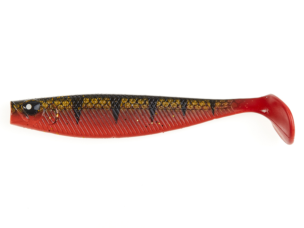 Виброхвост LJ 3D Red Tail Shad 3.5" (8.9 см), цвет PG22, 5 шт.