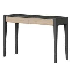 Консоль Fjord с двумя ящиками 120*40 см (темно-серый)