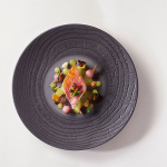 Тарелка «Арборесценс» мелкая;керамика;D=280,H=35мм; (Цвет: темно-серый)