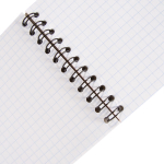 Блокнот А6, гребень, Alingar, мелованный картон, ассорти, 60 л., клетка, "MIX New"