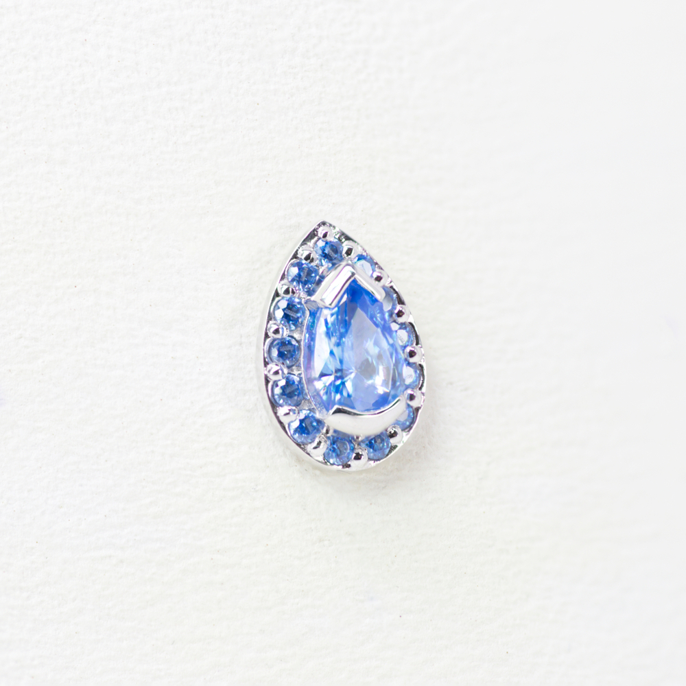 Elizabeth tops with colored gems