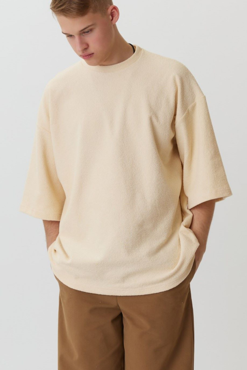 Огромная футболка махровая