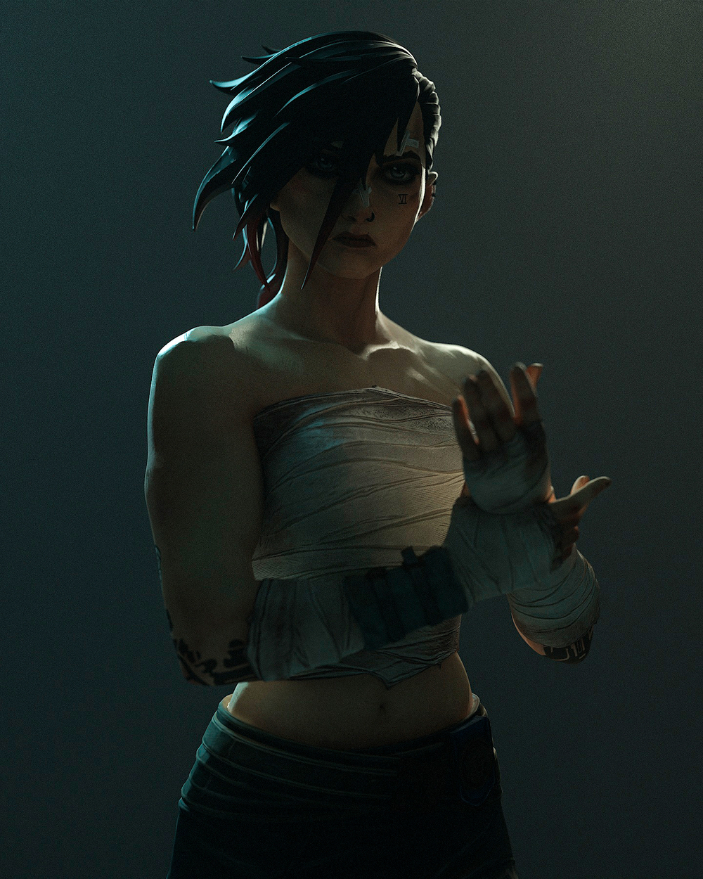 Вай Аркейн Vi Arcane League of Legends