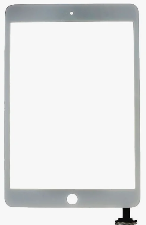 Тачскрин для Apple iPad mini (A1432/A1454/A1455) / iPad mini 2 (A1489/A1490/A1491) без кнопки Home белый (White)