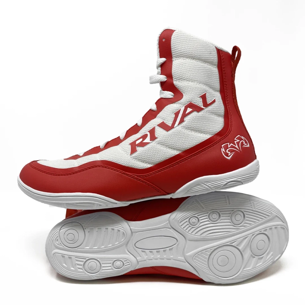 Боксёрки Rival RSX-PROSPECT BOXING BOOTS — White/Red