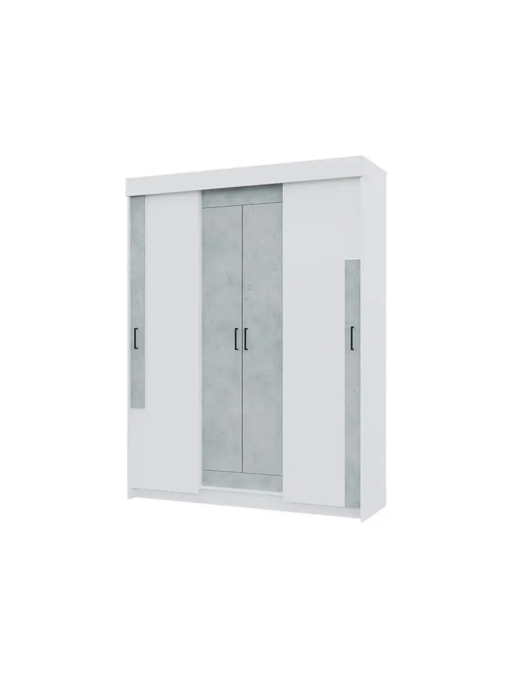 Современный Шкаф-купе для одежды Victor белый