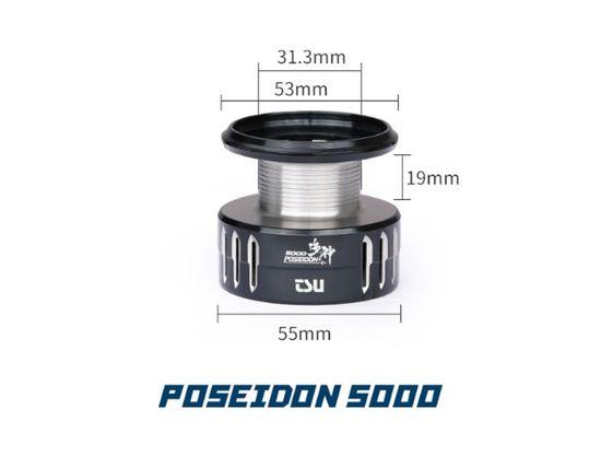 Tsurinoya Poseidon 5000 Шпуля глубокая