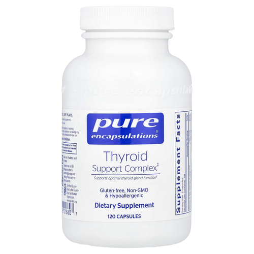 Pure Encapsulations, Комплекс для поддержки щитовидной железы, 120 капсул
