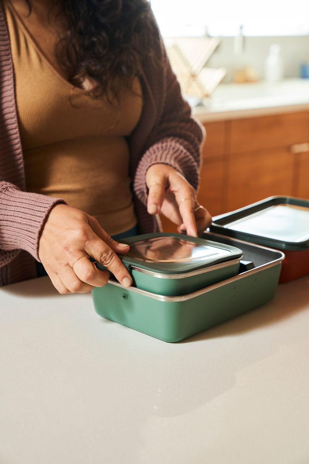 Ланч-бокс Klean Kanteen Big Meal Box 55oz (1626 мл) Sea Spray