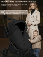 Коляска 4 в 1 Sweet Baby SBL Orso + автокресло Elegante Plus с базой i-Size ISOFIX DK780 Black