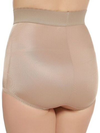 Шелковистые утягивающие трусы с завышенной талией (Размер: 3X) (Цвет: кофейный)