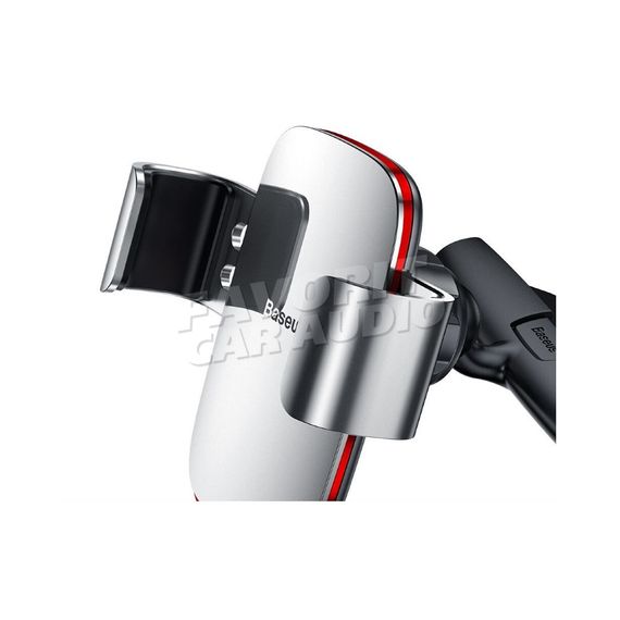 Держатель Baseus Metal Age серебряный