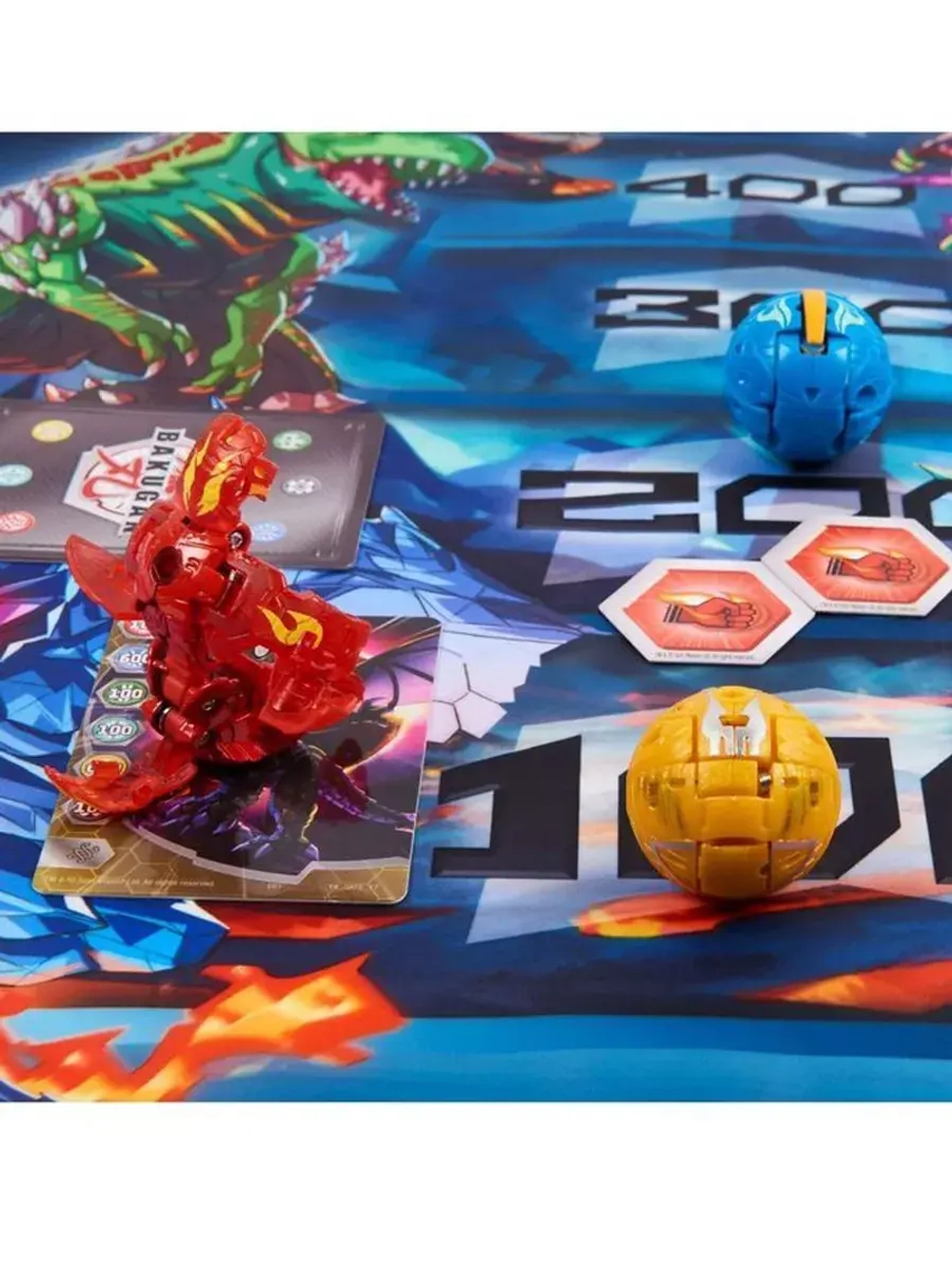 Набор игрушка трансформер Бакуган Evolutions Platinum Battle