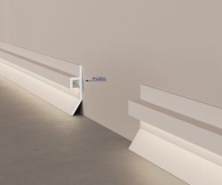 Плинтус Ecopolymer, 65x16 мм