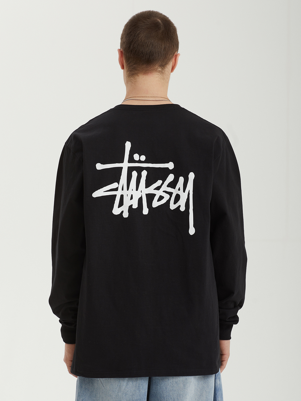 Мужской Лонгслив Basic Stussy