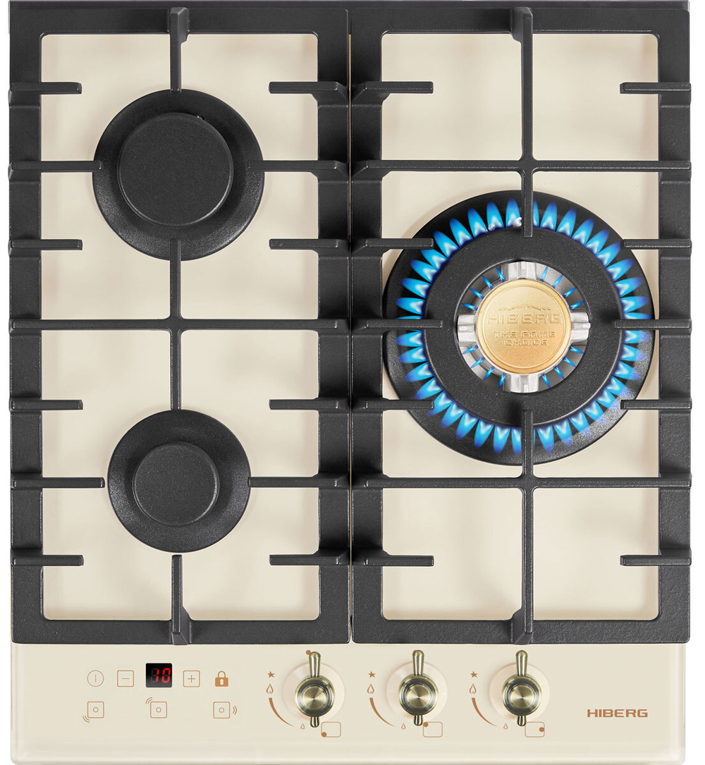 Газовая варочная панель Hiberg VM 4535 Y