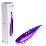 Классический вибратор OVO (5 режимов) (Цвет: фиолетовый с белым)