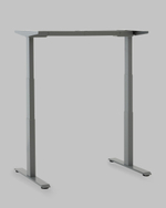 Подстолье для стола с электроприводом и регулировкой высоты, 2 мотора, память 4 уровня высоты, серый