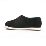 LAOMEIHUA Fabric Low top Casual Shoes Men"s Black