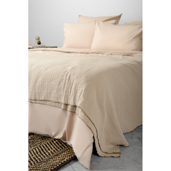 Покрывало легкое 230х250 Tkano Essential бежевое