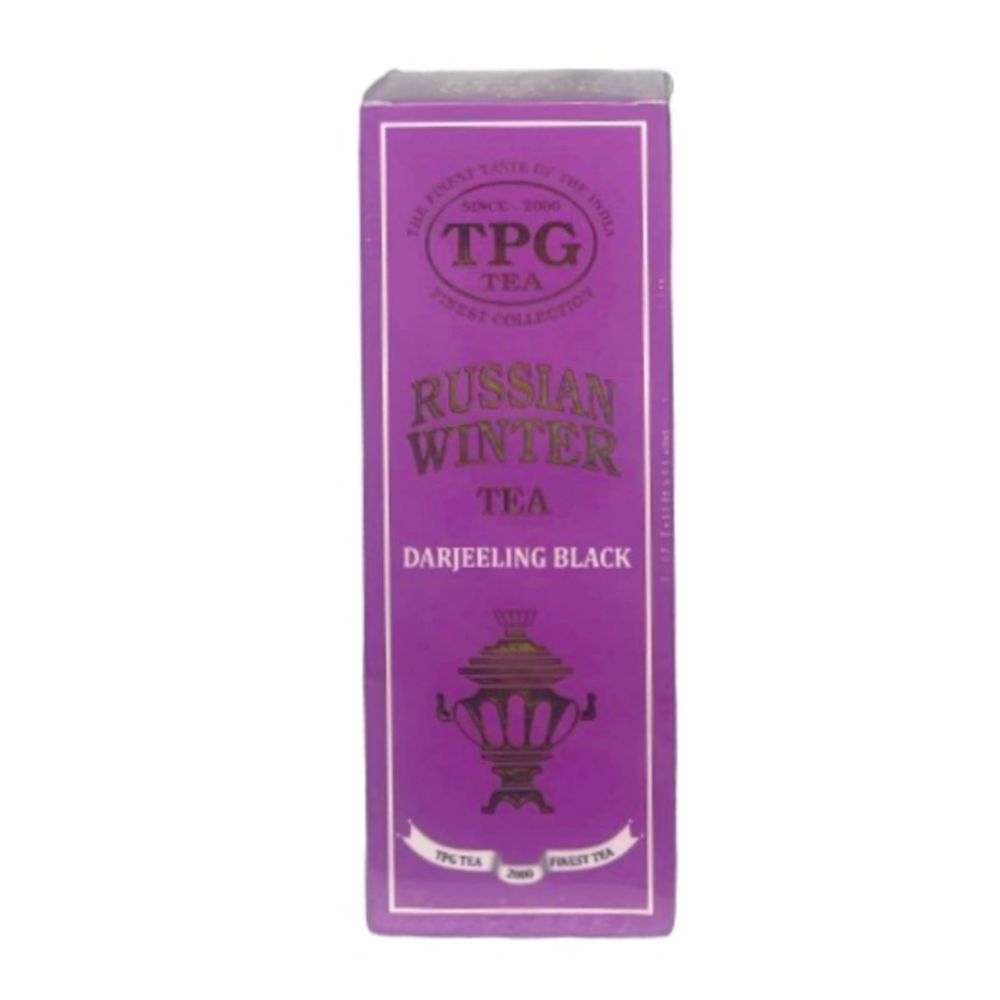 Чай черный Bharat Bazaar TPG Русская зима 100 г, 2 шт