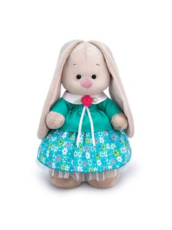 Мягкая игрушка Зайка Ми в бирюзовой курточке 25см