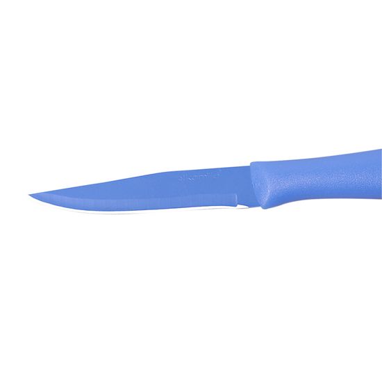 Нож кухонный для чистки овощей Kamille KM 5322 с покрытием "non-stick" c пластиковой ручкой