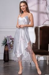 Сорочка женская шелковая  Mia-Amore КЕЛЛИ 3578