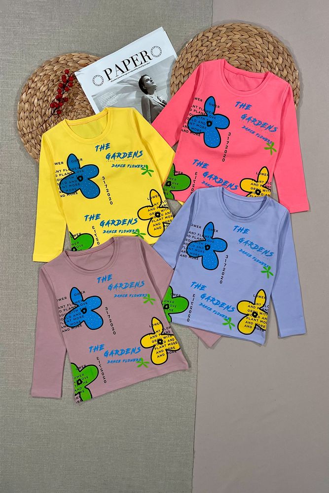 Лонгслив для девочек