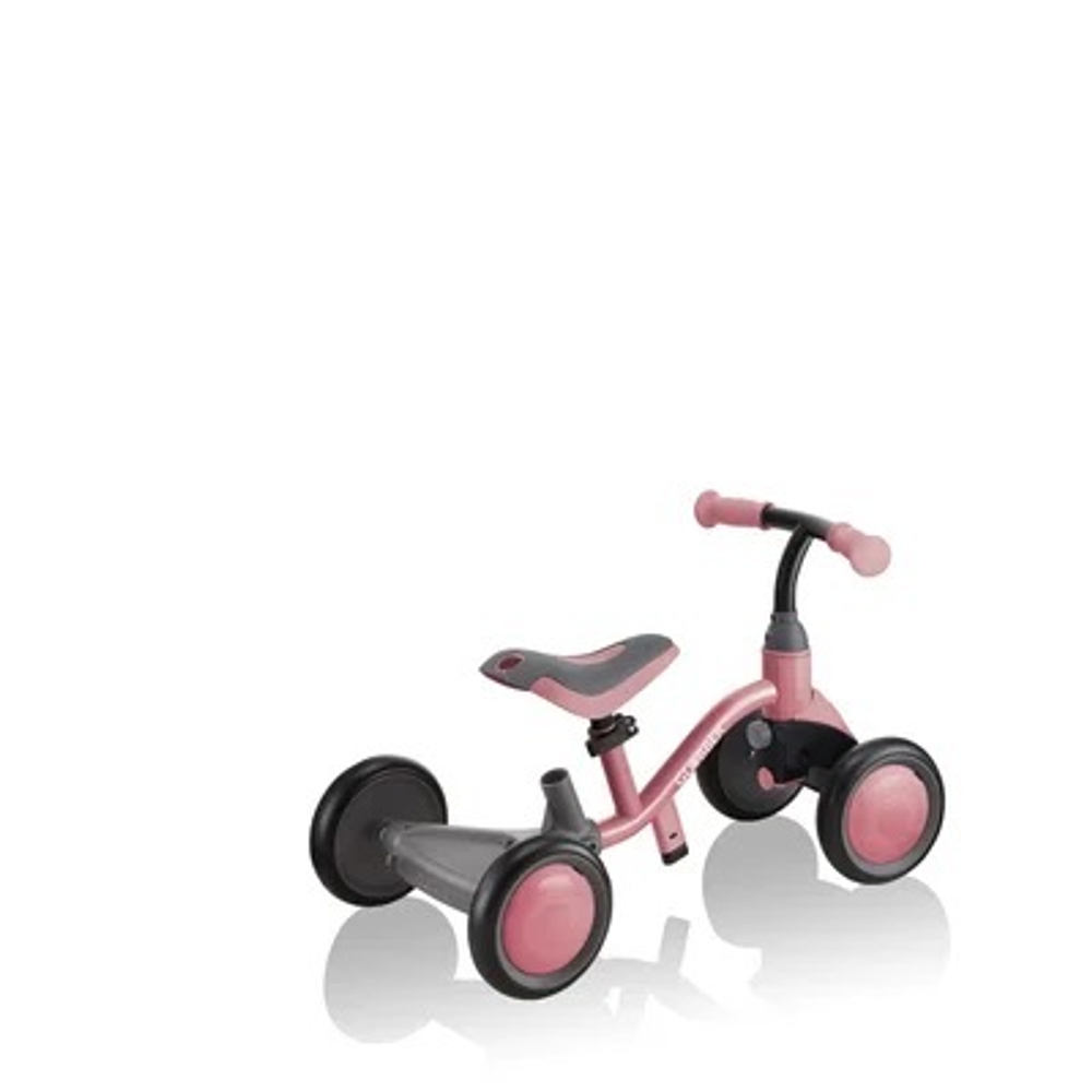 Беговел-каталка Globber Learning Bike 3 в 1 Deluxe Pastel Deep Pink