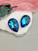 Капля Drop 30*20 мм, Bermuda Blue
