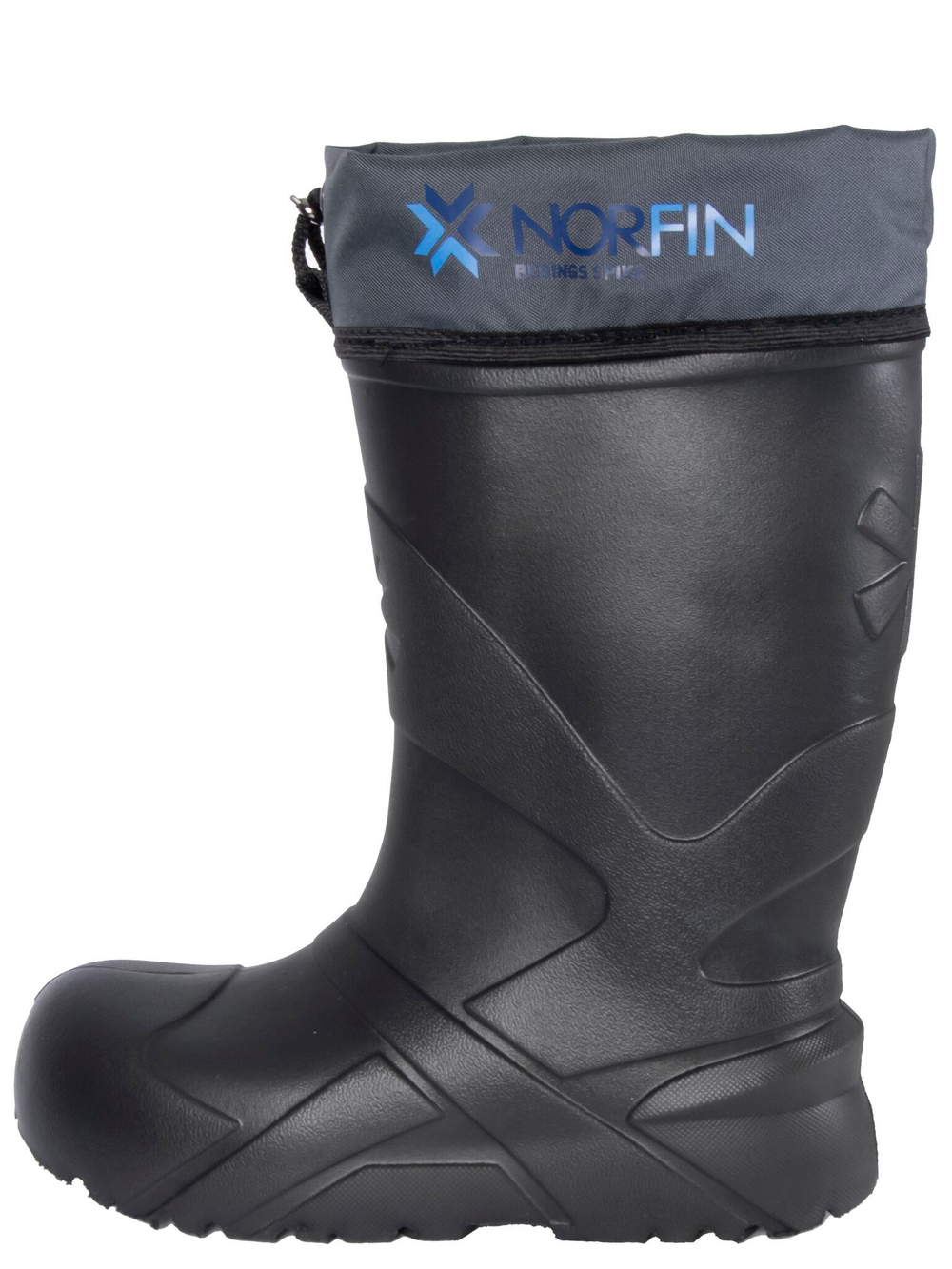 Сапоги зим. Norfin BERINGS SPIKE с манж. и шипами антрац. -45С EVA р.38-39