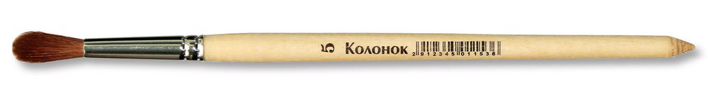 Кисть колонок №5 КК-01153 (Артком)