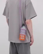 Сумка поясная NTTR Bottlebag Фиолетовая