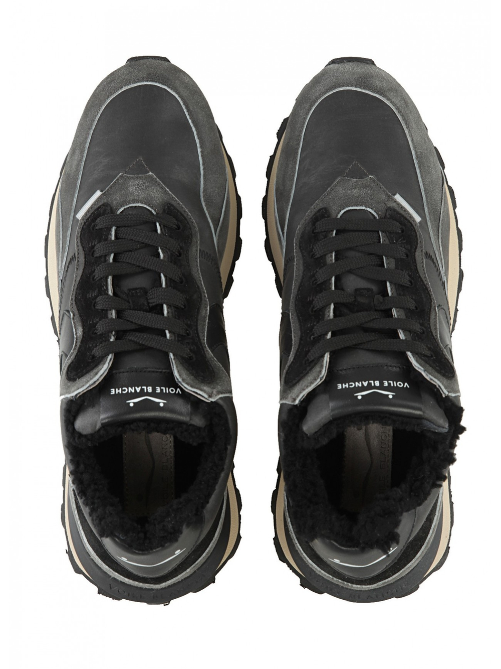 Кроссовки муж. Voile Blanche QWARK серый с мехом