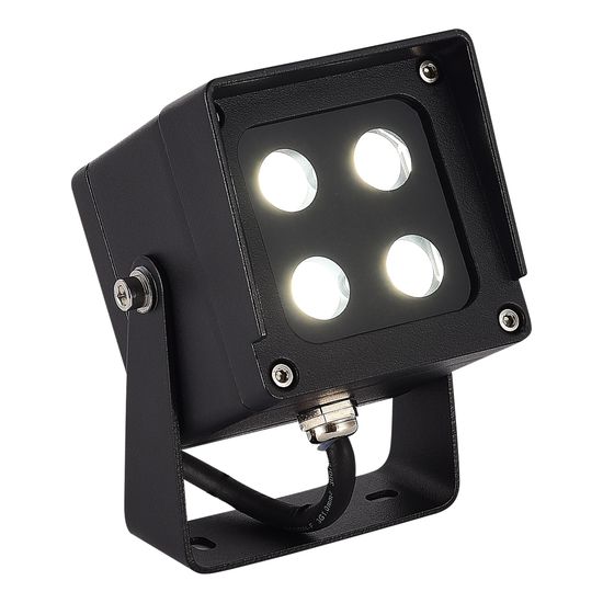 SL9520.405.01 Светильник уличный наземный ST-Luce черный/черный LED 1*9W 3000K/4000K/6500K GLARE