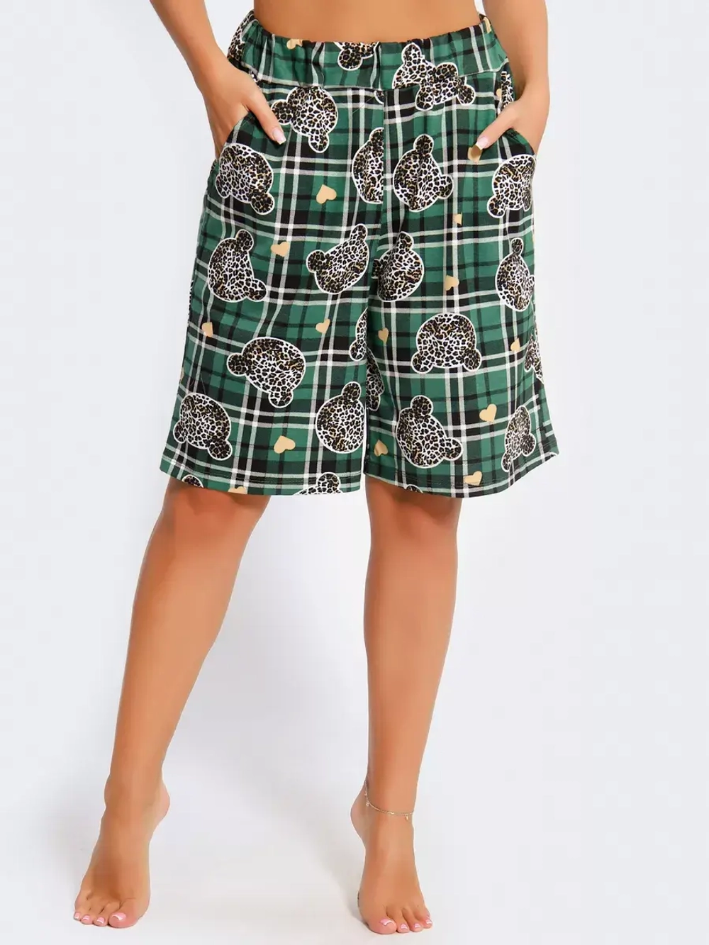 Шорты женские большие размеры