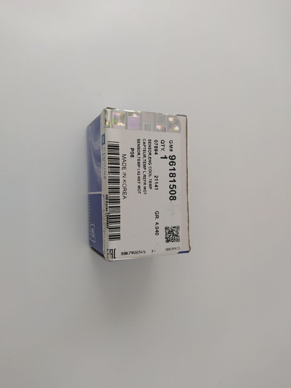 Датчик температуры охлаждающей жидкости