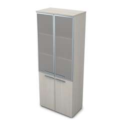 9Ш.005.19 Шкаф высокий со стеклом (800*450*2045)