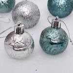 Набор украшений «Волшебное сияние» 4 см (13 предметов),нефрит/серебро