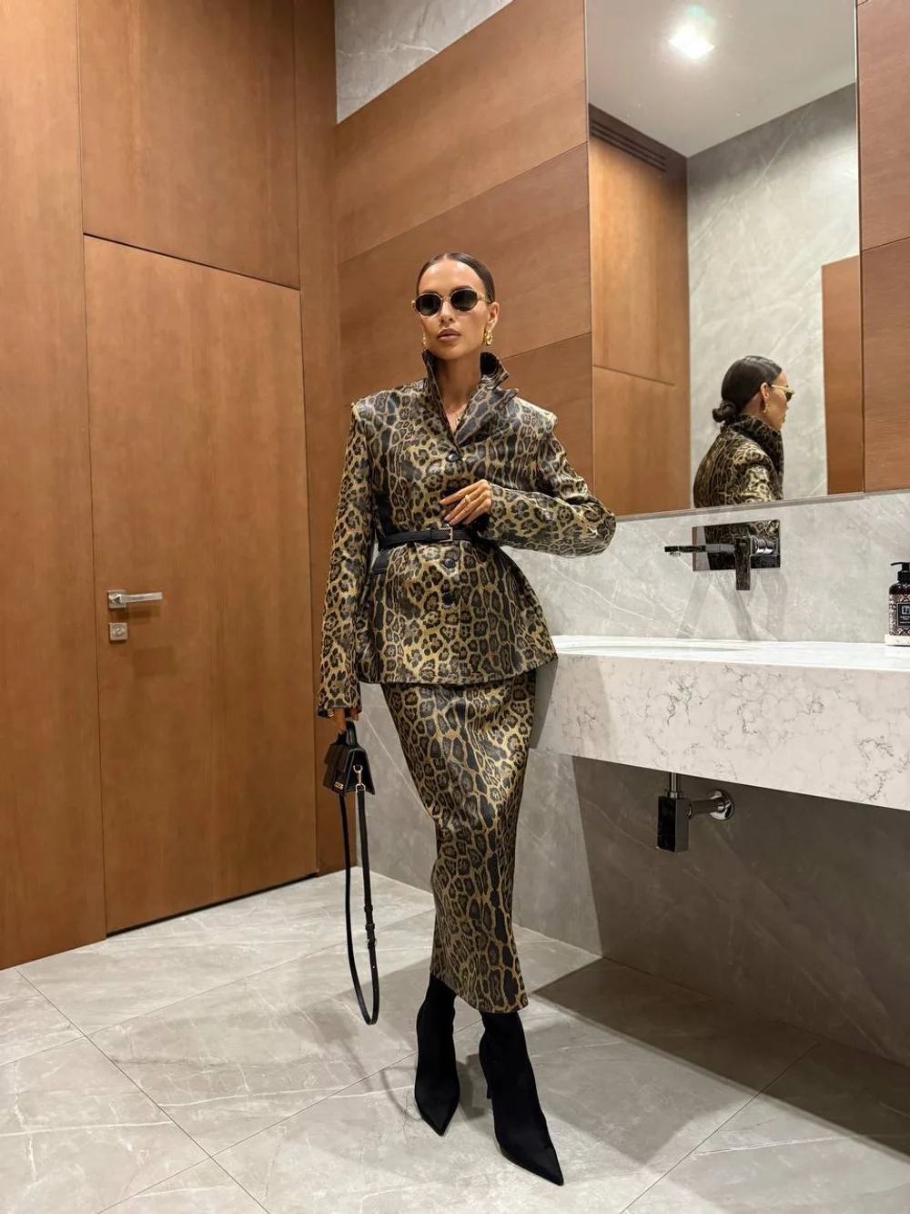 Юбка Leo, Коричневая