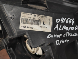 Фара левая Nissan Almera 3 (G15) 12-18 Б/У Оригинал 260604AA0B