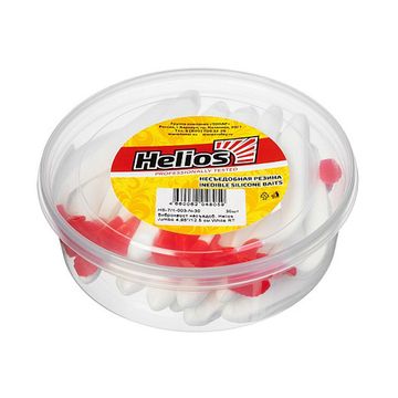 Виброхвост несъедоб. Jumbo 4,95'/12.5 см White RT 30шт. (HS-7/1-003-N-30) Helios