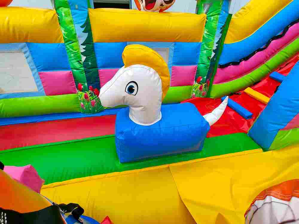 Коммерческий батут «Тигриная страна 2», 8х4х5 м без пандуса